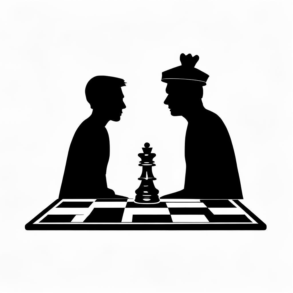 黑白矢量图